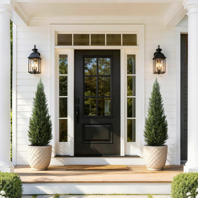 Artificial Cedar Tree in Nursery Pot for Front Porch Garden Home Office Christmas Decor