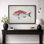 «Red Snapper», art nautique, photos de salon côtier, impression sur toile encadrée, impression numérique.