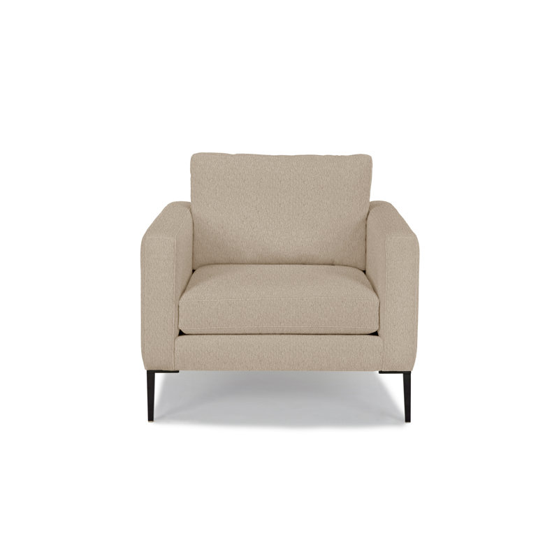 Odin Upholstered Armchair, Wheat Polyester