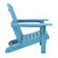 Chaise Adirondack pliable en PEHD Clitheroe-853823997