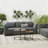Round Concrete Outdoor Coffee Table , 43.86 " W 43.86 " D