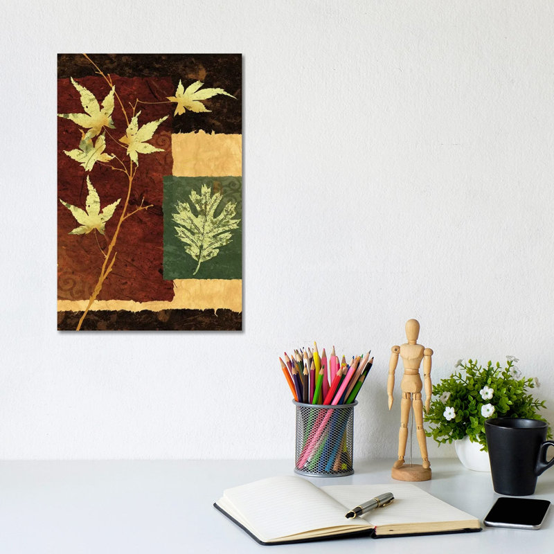 New Leaf I by Keith Mallett - Wrapped Canvas Gallery-Wrapped Canvas Giclée, 20.32 cm H x 30.48 cm W