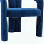Chaises d'appoint tonneau en velours Contemporary - ensemble de 2-1690423824