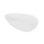 59" Freestanding Solid Surface Bathtub, Stone Resin Freestanding Soaking Bathtub With Overflow And Pop-Up Drain, Glossy White