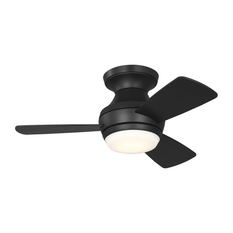 Ikon 32 Hugger LED LED Flush Mount Ceiling Fan