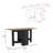 Gateleg Folding Table Space-Saving With Compact Design