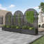 Lit de jardin surélevé Arch-108172704