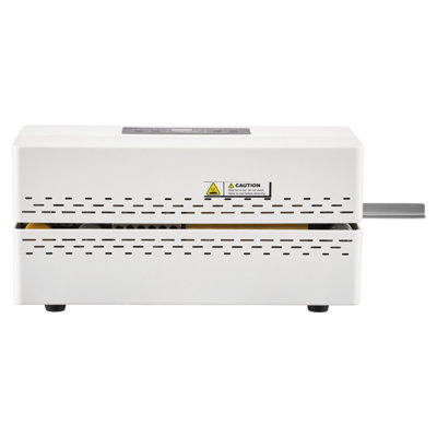 Continuous Sealing Machine, 0.32-0.47 in Seal Width, Automatic Continuous Band Sealer with Digital Temperature Control, Automatic Shutdown, Heat Sealing Machine for 0.002-0.0.008 in Plastic Bags