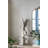 Magnesium Angel Statue with Distressed White Finish