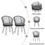 CHAISE, 2PCS avec 2 coussins