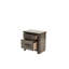 Table de chevet en chêne gris captivant 24 po x 16 po 24 po, produit en bois 24 po 16 po 24 po H, merveilleux