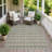 Machine Washable Indoor/Outdoor Chantille ACN2695 Stripes Rug-2047767154-2047767144