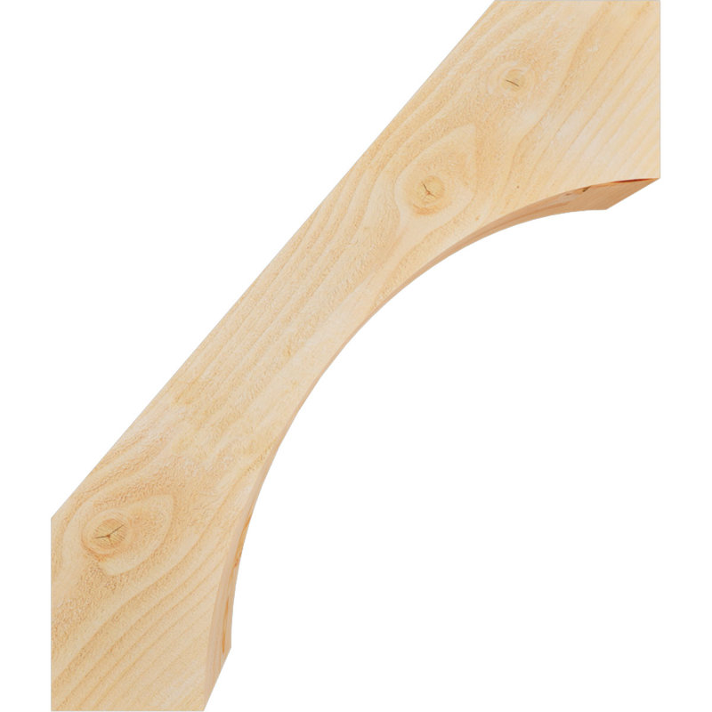 Attelle de genou Westlake, Sapin de Douglas, H 28 po x l 6 po x P 24 po, Brute