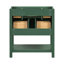 5 Bathroom Vanity, Solid Wood Frame For Space 30'' Vanity Cabinet, With 5 Drawers Storage
