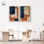 «Blue Cream», ensemble de 2 Boho Abstract par Art Remedy-134222509-114217928
