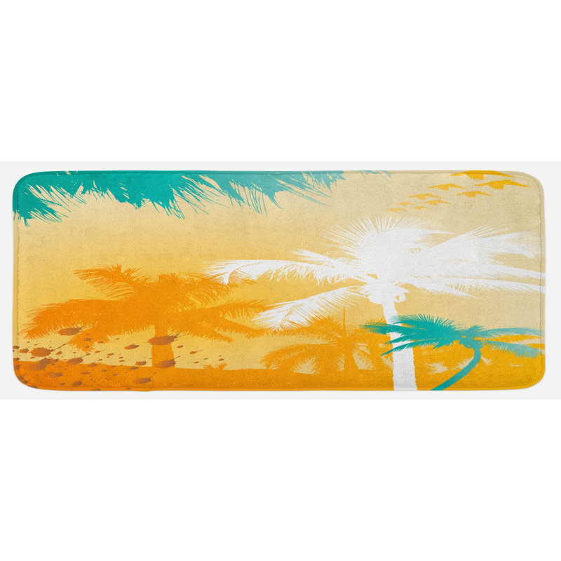 Tapis de cuisine tropical