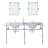 Copeland Stone Oval Console Bathroom Vanity with Faucet and Overflow-1568794012