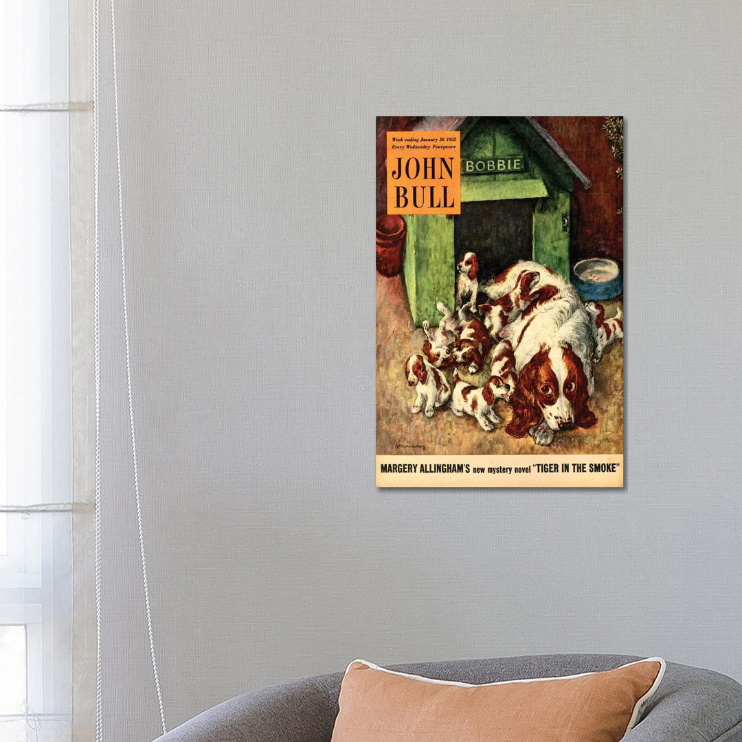 1952 John Bull Magazine Cover by The Advertising Archives - Gallery-Wrapped Canvas Giclée on Canvas