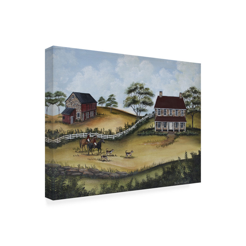 Art mural sur toile tendue - "Barbara 2" de Barbara Jeffords, art mural pour salon, chambre à coucher ou bureau - 24 x 32