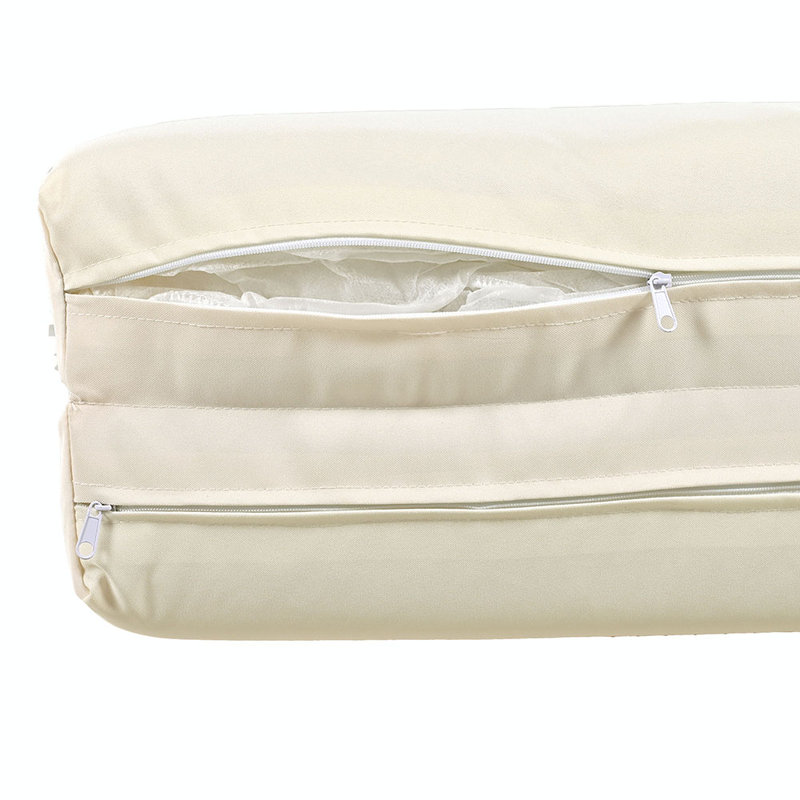 Ensemble de conversation d'extérieur pour 4 personnes avec coussins Raymand, Beige