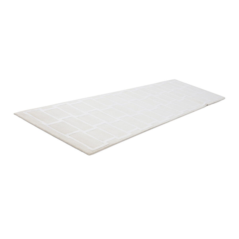 Tapis de couloir beige clair Judy