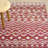 Aube Hand Knotted Viscose Geometric Indoor Rug-316828275