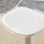 Chaises et tabourets de bar modernes et minimalistes. Peut pivoter à 360 ° et ajuster le levage. Dossier en PET et sièges en polyuréthane. Ensemble de 2.