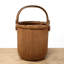 Env. Panier en saule vintage de 25 pouces de hauteur