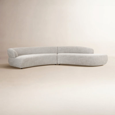 Athens 2Pc Sectional W/ LAFC-Thames Coal