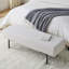 Banc recouverts de tissu d'ameublement