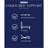 Mattresses by Restonic TempaGel 13” Lux Firm Cooling Hybrid, California King | Foam | Grey+Blue-1127768475