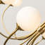 Lustre 6/8 lumières avec abat-jour en verre opale Stetler-848368437-848368438