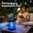 Solar Electric Bug Zapper with Dual-Wave Tech Electric Mosquito Killer Lamp