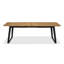 Airius Extendable Metal Base Dining Table-274750603-274750602
