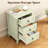 Modern 3-Drawer Wooden Nightstand,Set Of 2-568476628
