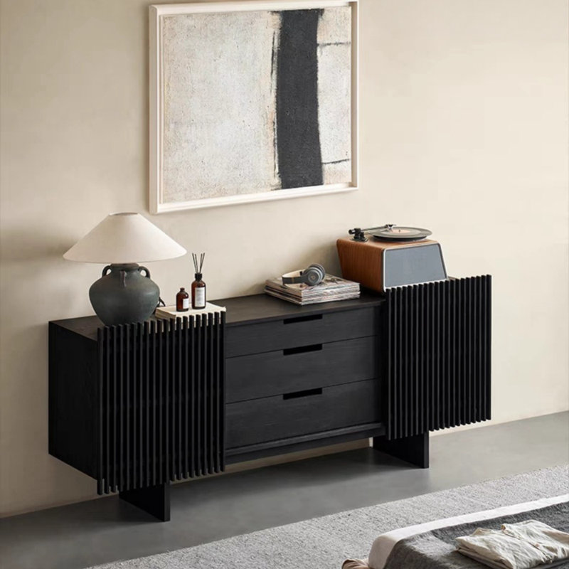 Armoire d'appoint Simple Storage, Noir