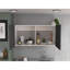 Armoire murale 2 portes 2 compartiments-1065523549