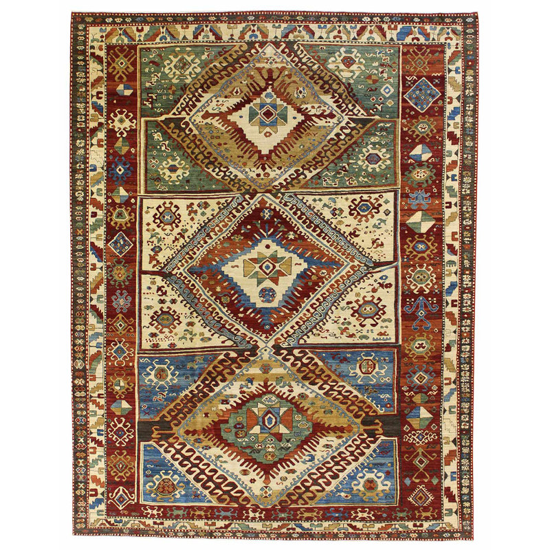 Kazak One-of-a-Kind 8'11" X 11'6" Area Rug