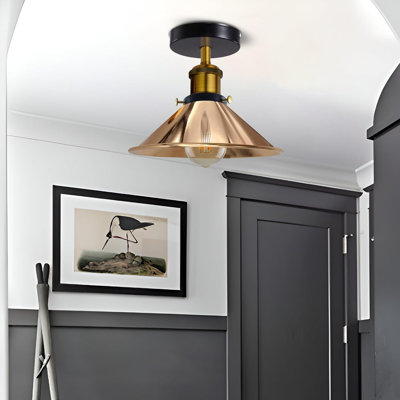 Denzel Semi Flush Mount