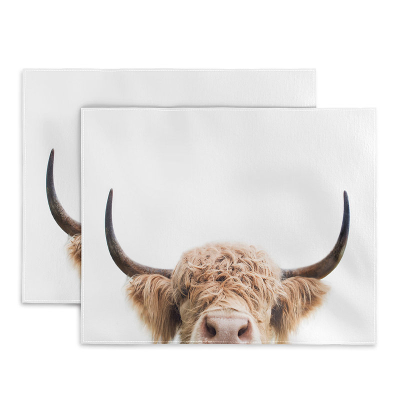 Hyeres Cotton Animals/Nature Rectangle Placemat