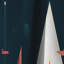 Tementria - Rideau occultant abstrait minimalisme - 1 panneau-2089559093
