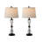 Arry 26'' Glass USB Table Lamp