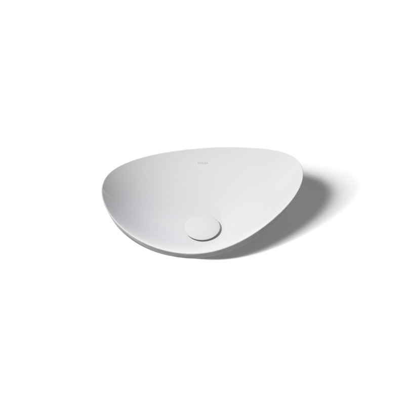 Veil® Small Vessel No Overflow, White