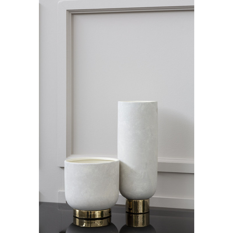 Scarberry Ceramic Table Vase, 40cm H x 12cm W x 12cm D