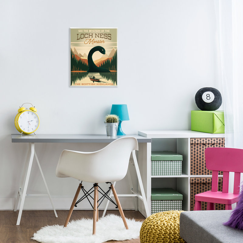 Folklore Monster Tourism Wall Plaque, design by Omar Escalante