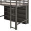 Lit mezzanine double avec tablettes-1057902595