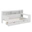 Lit de jour simple avec tablettes de rangement-1290476774