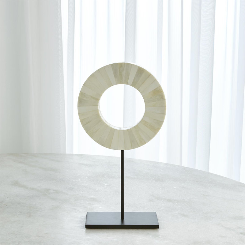 One Layer Bone Mounted Ring, 21.75" H x 8.5" W x 4" D