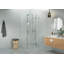 Halo 35 in. x 43 in. x 78 in. 90-degree Fully Frameless Glass Hinged Shower Enclosure-387771232