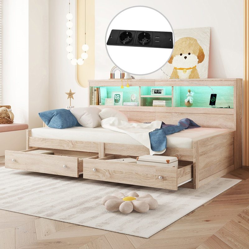Bed, Ivory